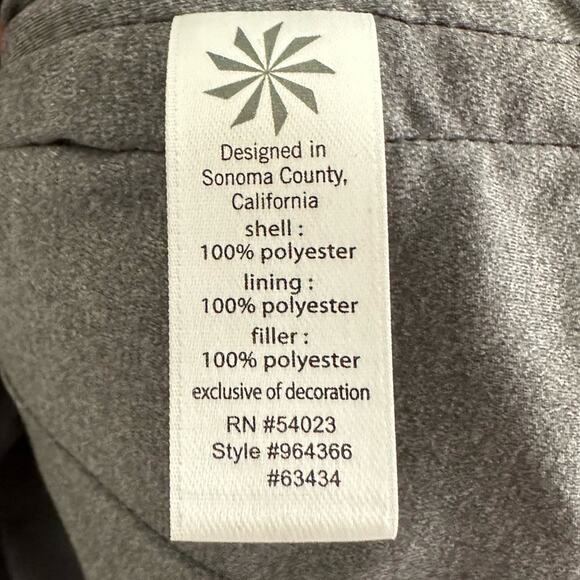 Athleta Womens Gray Zip Up Puffer Vest w/ Funnel Neck Size Small - Picture 4 of 6